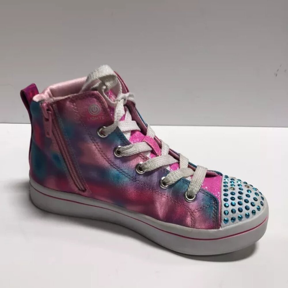 Skechers S Lights Girls Sneaker Size 1 M Youth